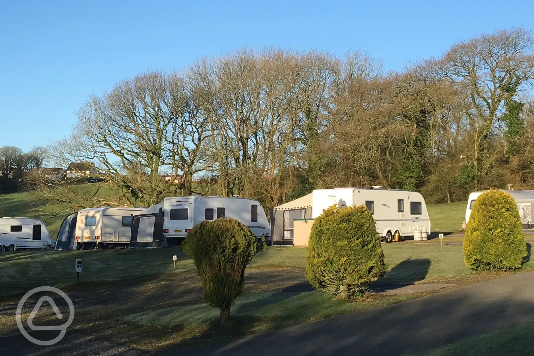One of the Touring Areas at Noble Court Holiday Park