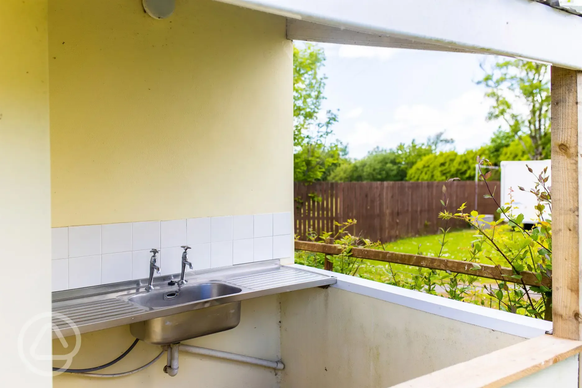 Washing up area