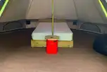 Bell tent (double) interior