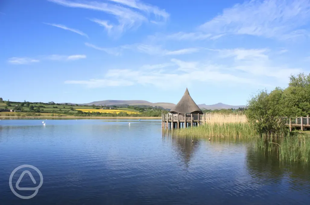 Llangorse Lake, general boat hire available April to mid September
