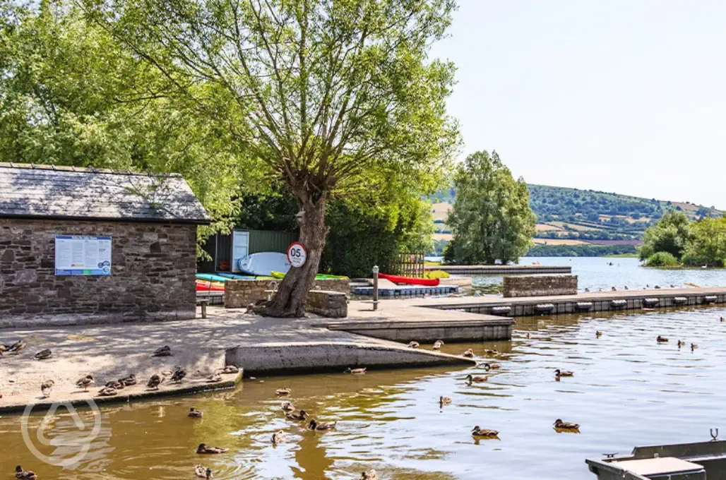 Boat hire - Llangorse Lake