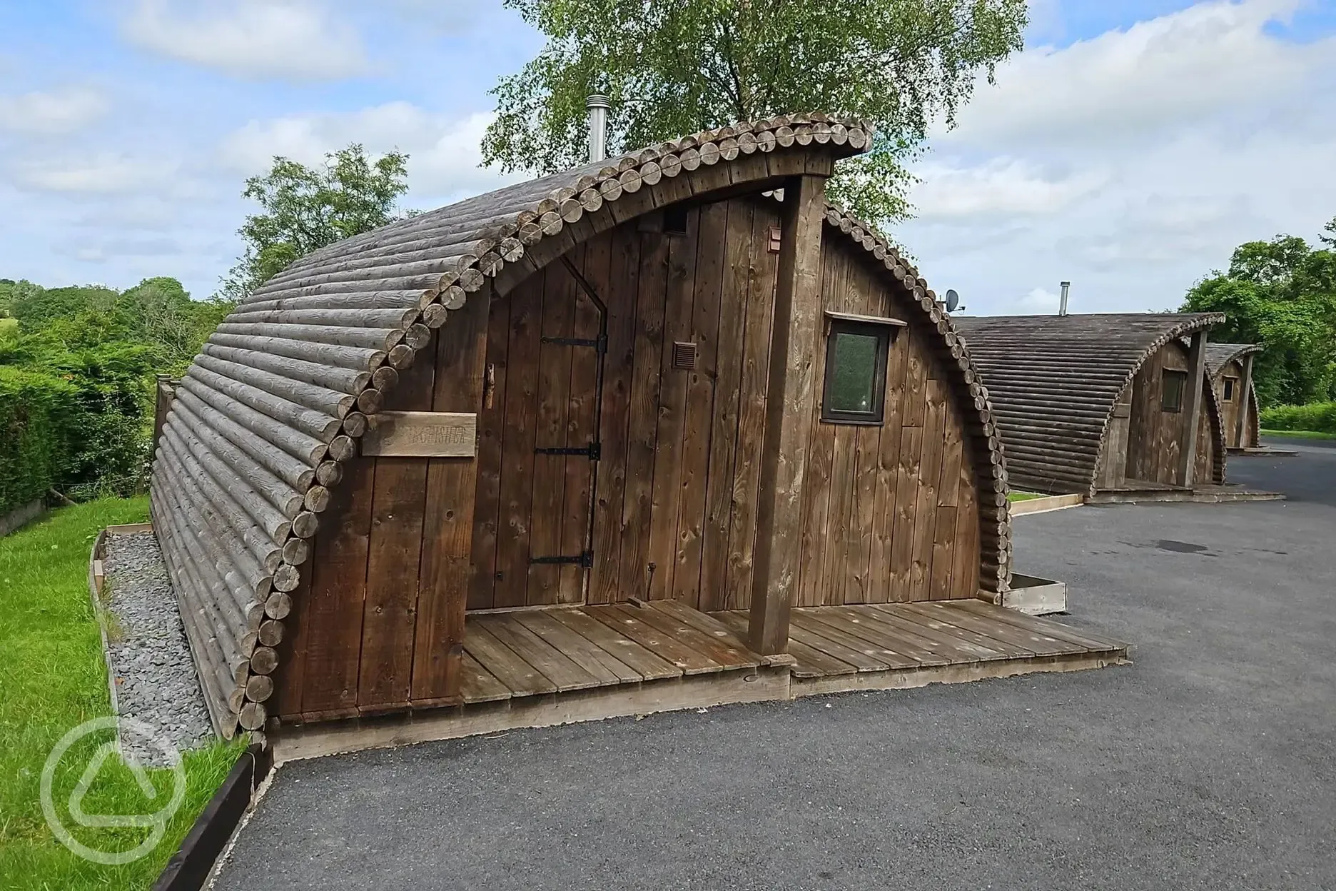 Glamping pods