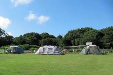 Tent and touring grass pitch