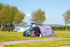 Electric grass pitches (7.6m x 7.6m) in the Grove Field