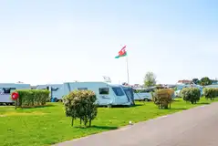 Electric grass pitches (7.6m x 7.6m) in the Grove Field