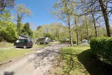 campervan pitches and site