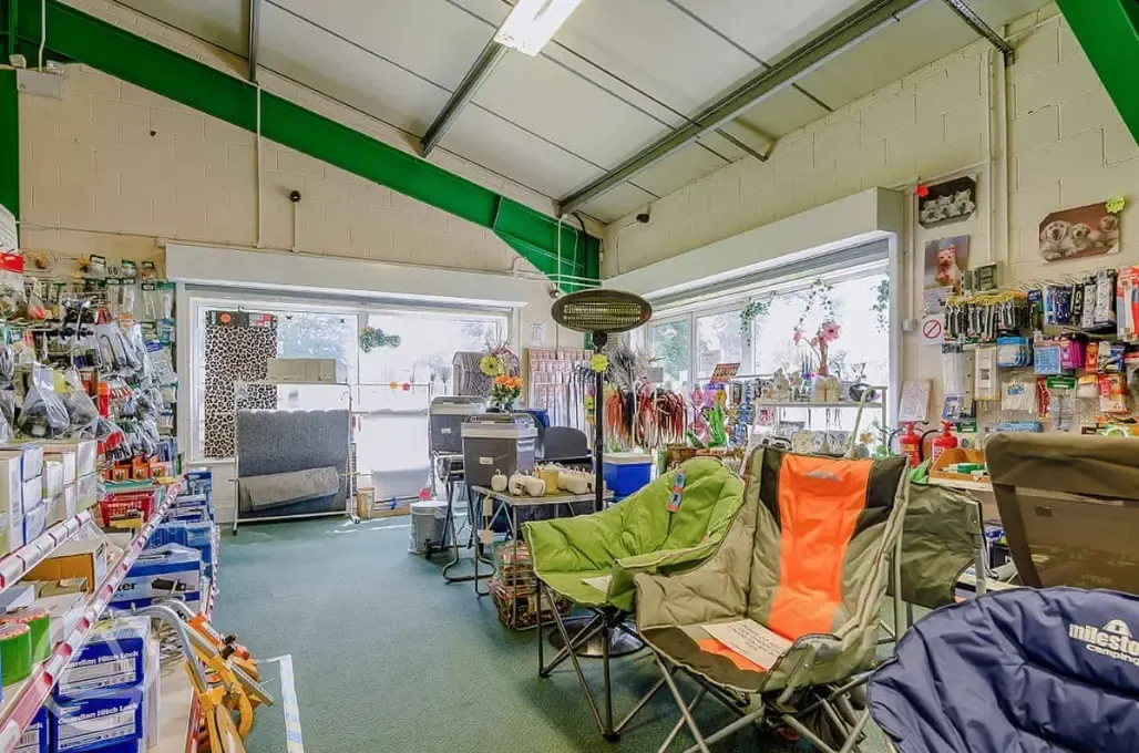 Onsite camping shop