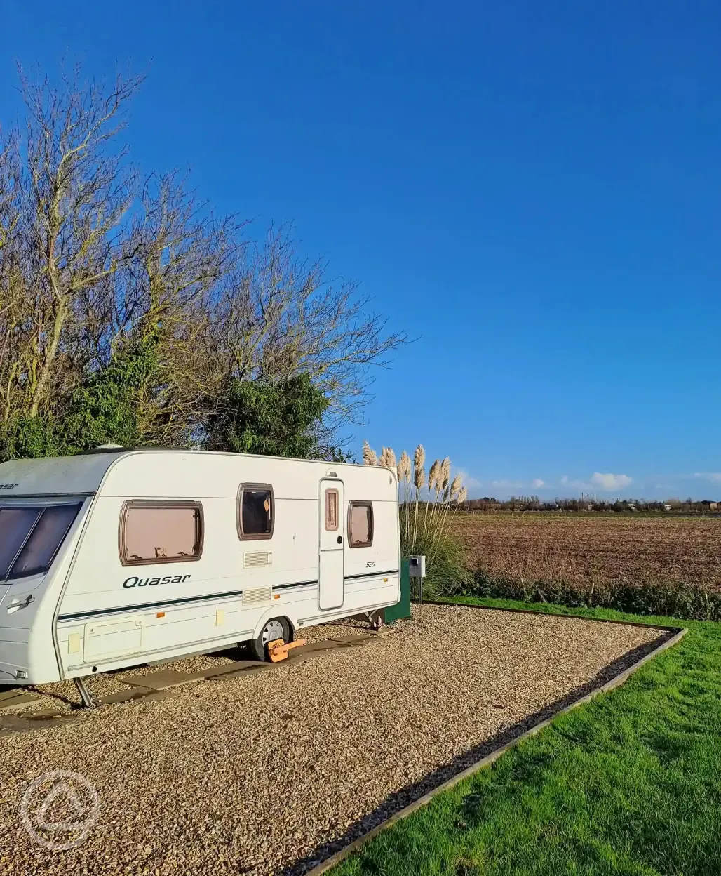 Electric hardstanding pitches 