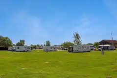 Electric grass pitches with a 16 amp hook up Electric grass pitches with a 16 amp hook up