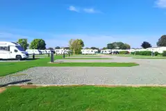 Fully serviced hardstanding pitches at North Shore Holiday Park Fully serviced hardstanding pitches at North Shore Holiday Park