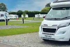 Fully serviced hardstanding pitches