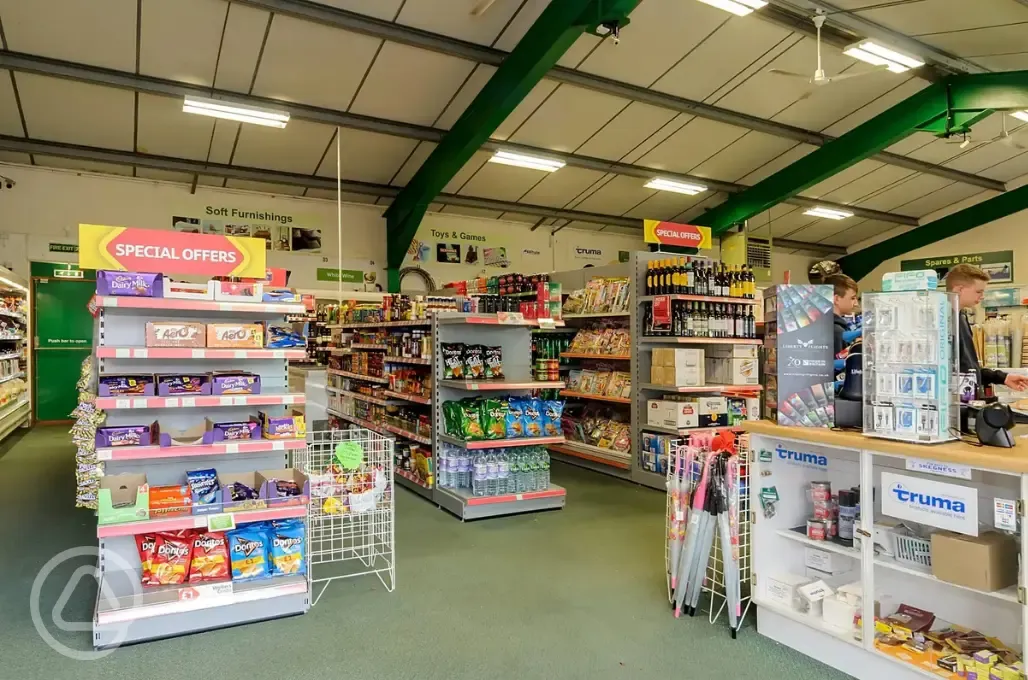 Onsite food shop