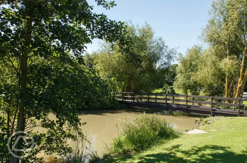Onsite lake 