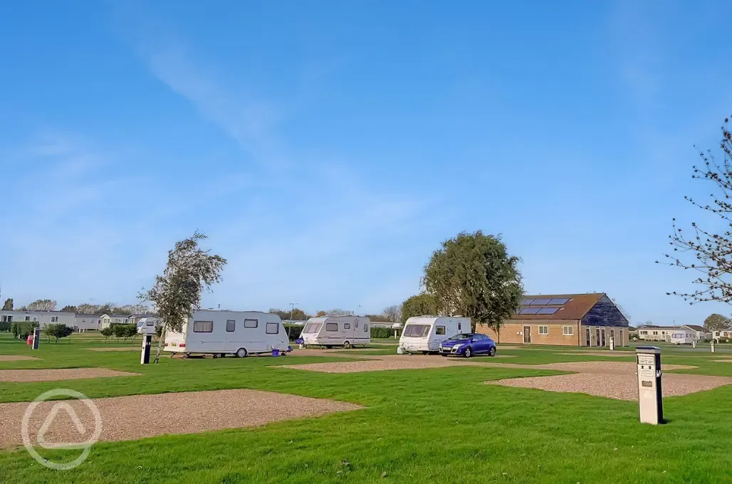 Electric hardstanding pitches