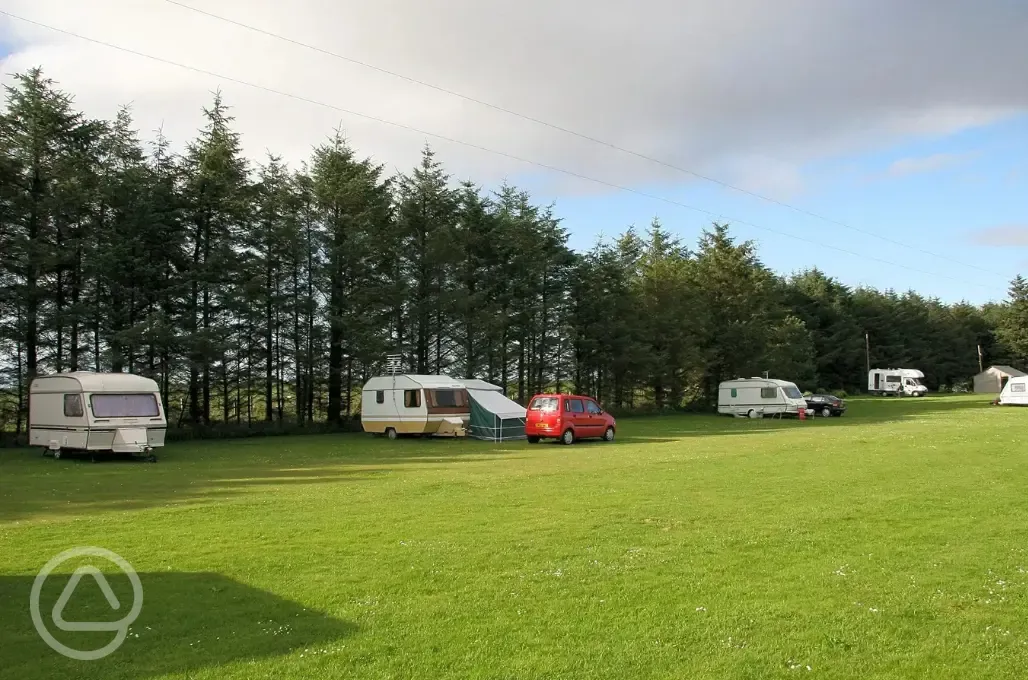 Electric grass touring pitches