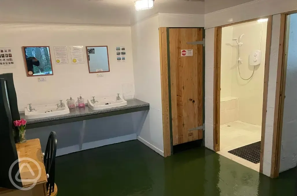 Women's toilets and shower room