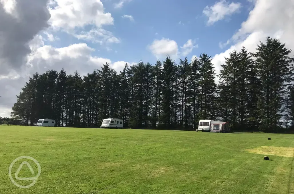 Electric grass touring pitches