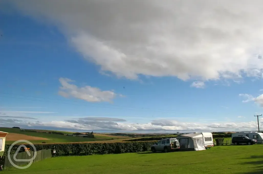 Electric grass touring pitches