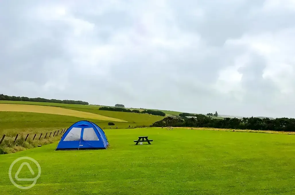Non electric bivvy tent pitches