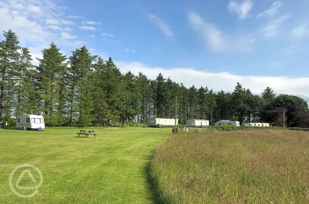 Electric grass touring pitches