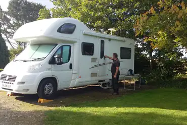 Large Level Pitches, ideal for motorhomes