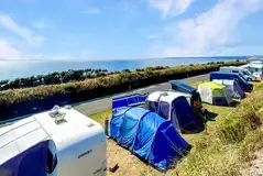 Electric grass pitches (pitches do not have sea views)