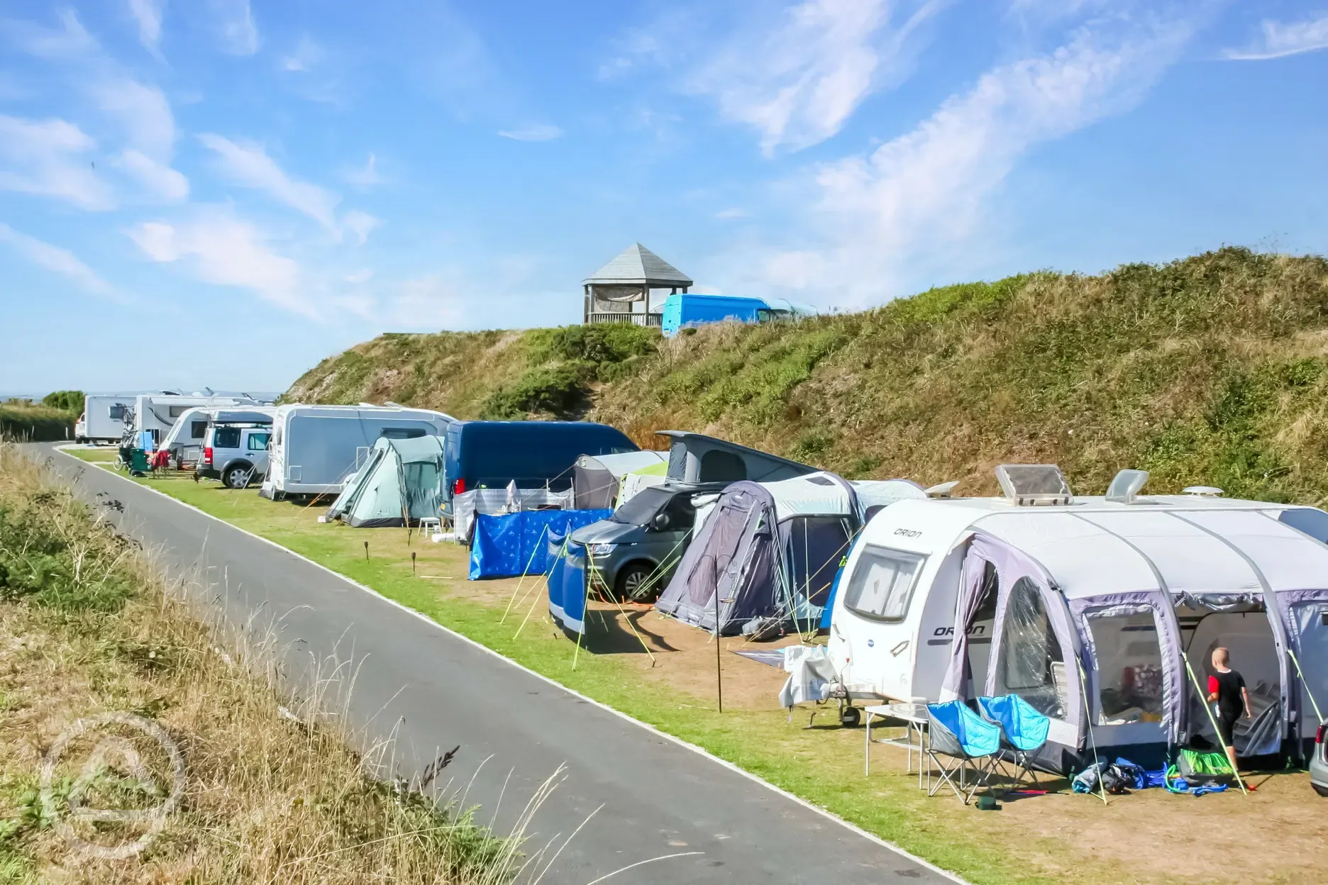 Fully Serviced grass pitches