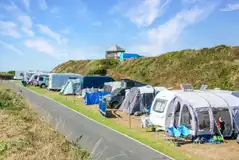 Fully serviced grass pitches