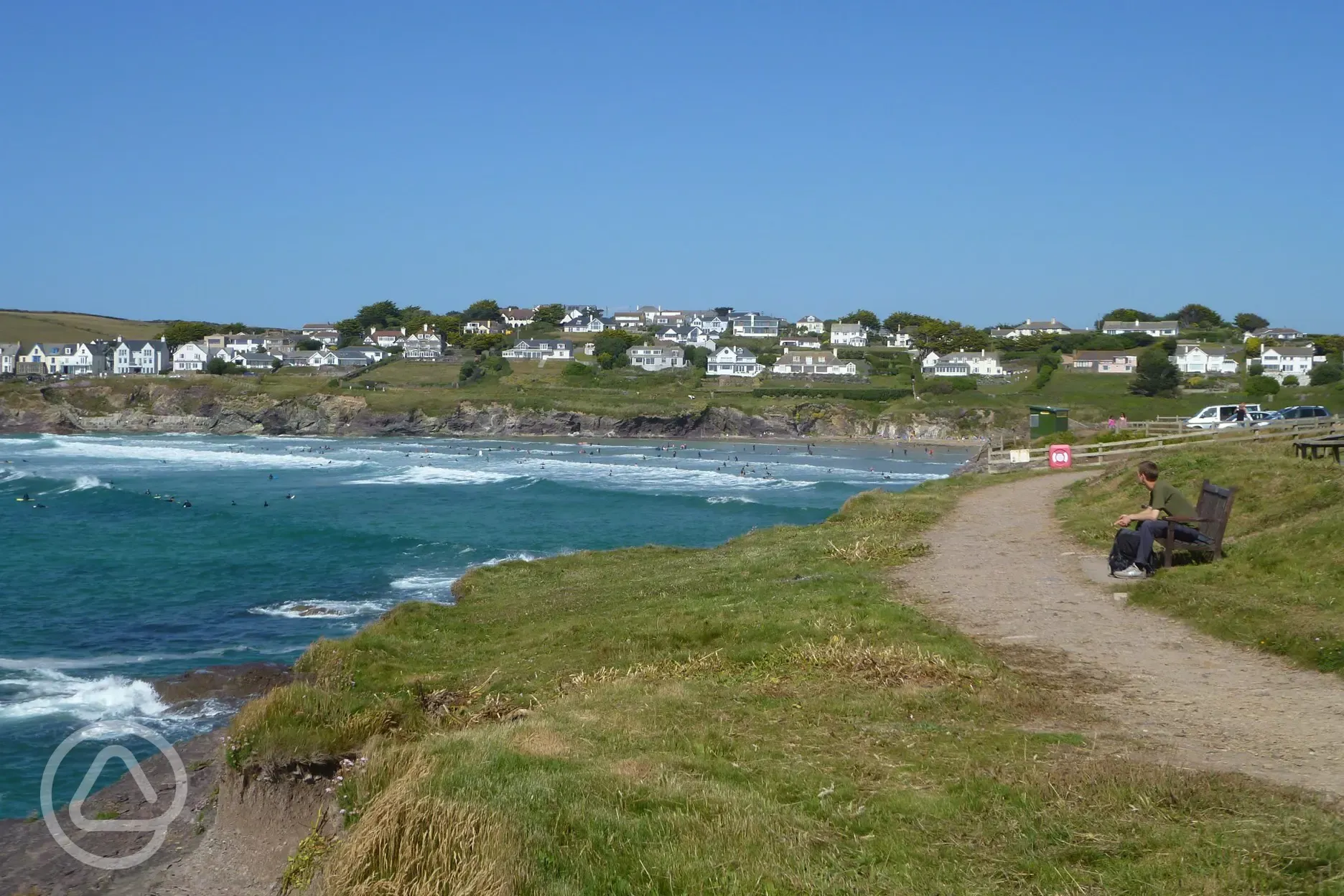 Coastal path from Polzeath to Rock