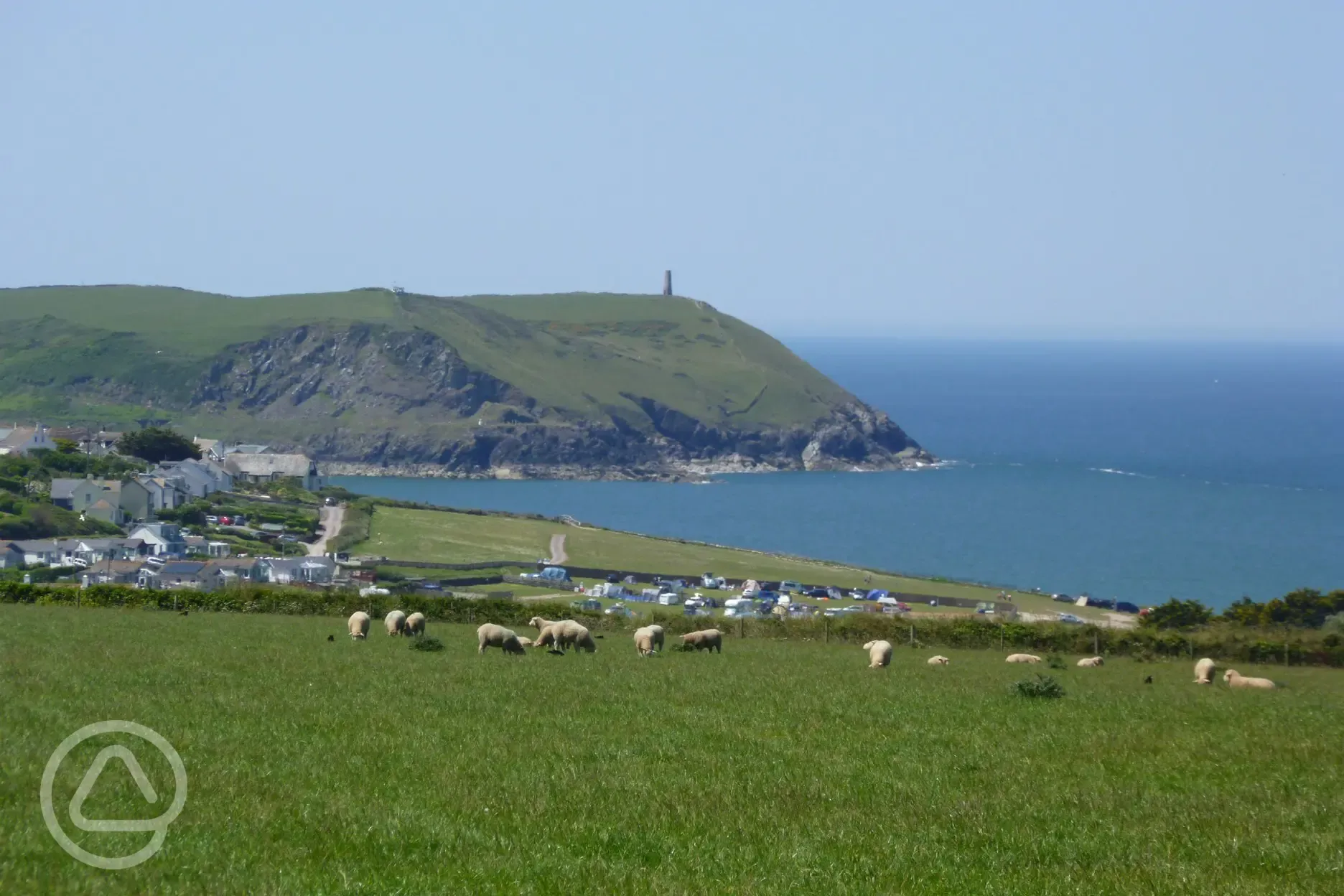 Sea View from the Stepper Field