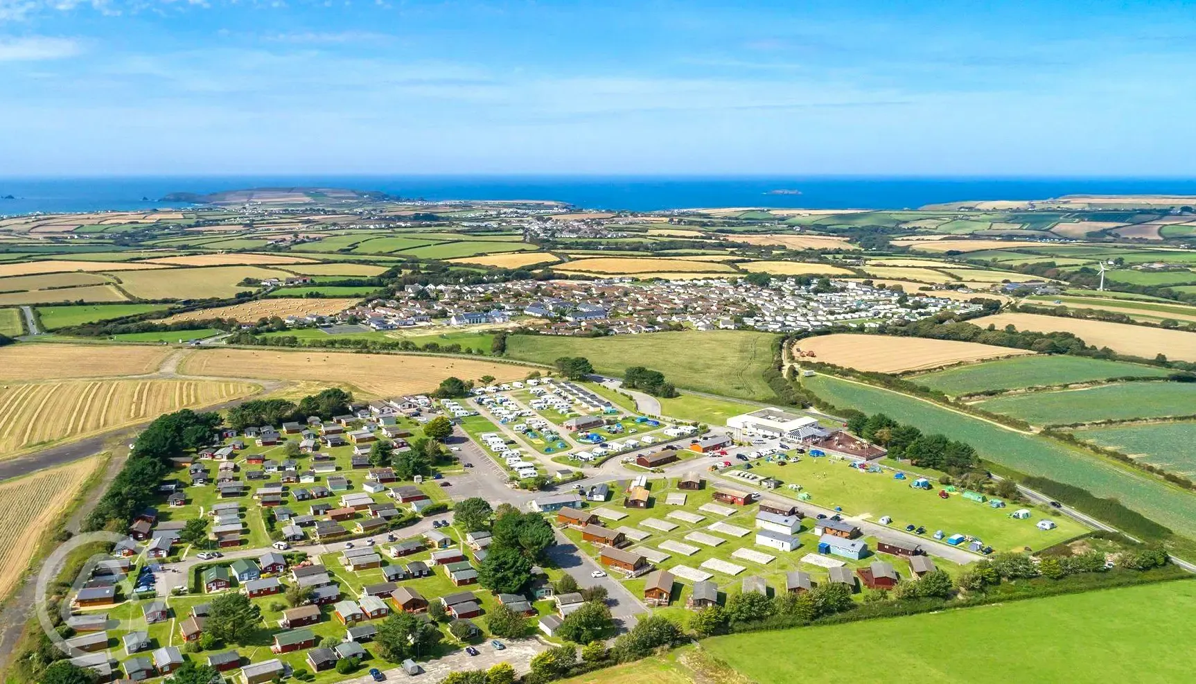 Campsite aerial