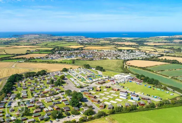 Campsite aerial