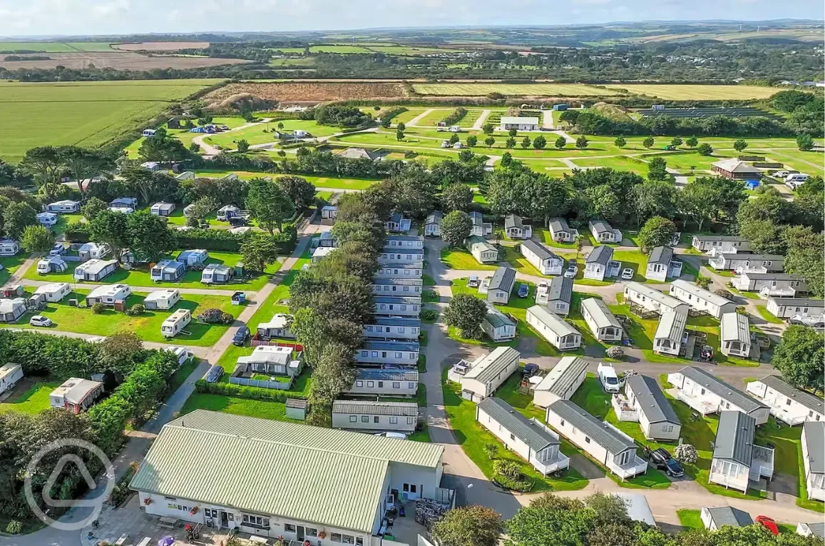 Aerial of the park