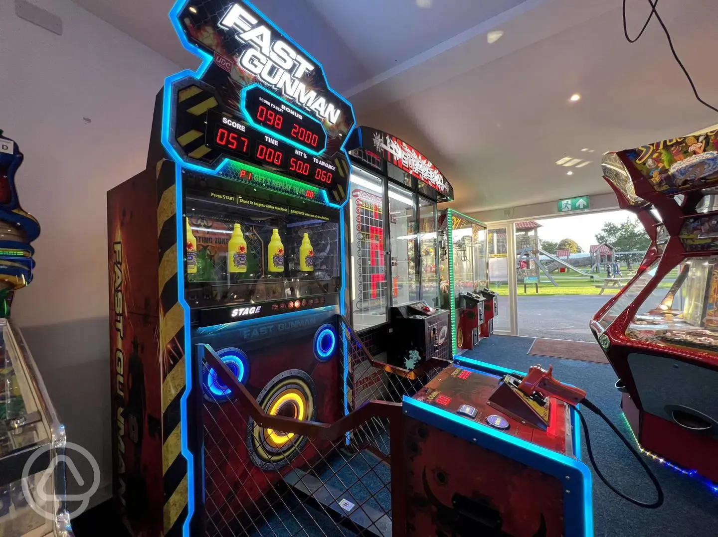 Arcade, opening hours vary throughout the season