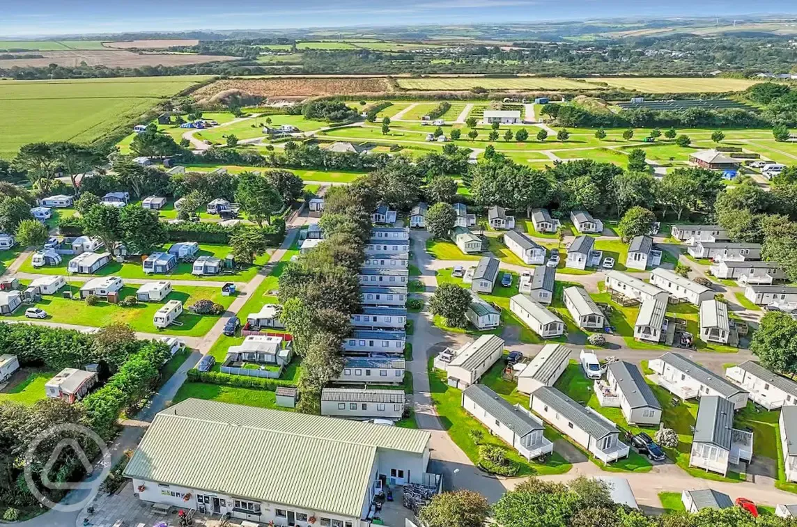 Aerial of the park