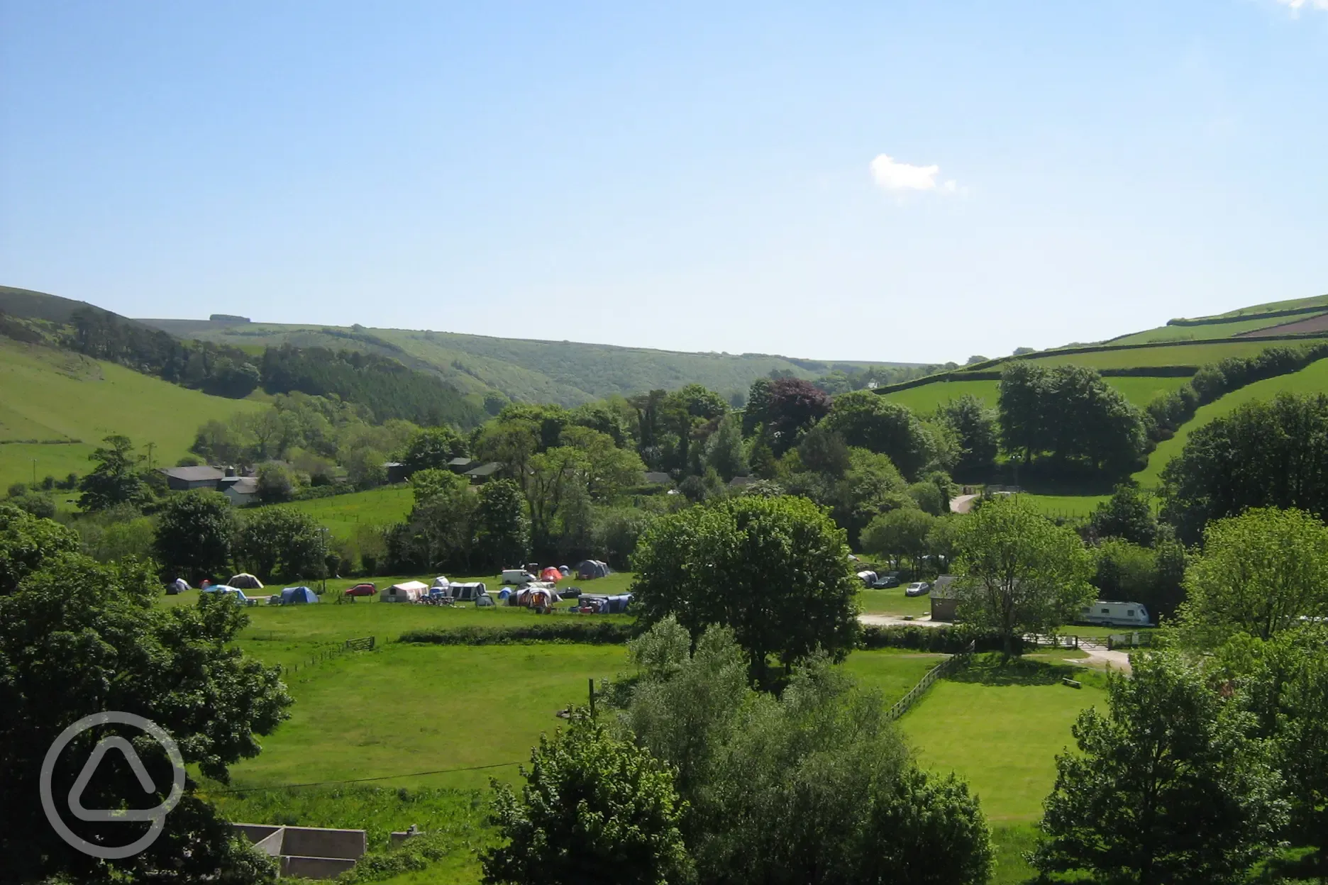 View of Doone Valley Campsite