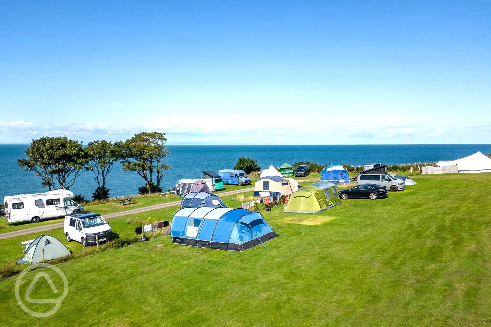 Ocean view non electric grass pitches - not allocated