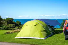 Ocean View non electric grass pitches - allocated (10m x 10m)