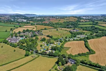 Campsite aerial