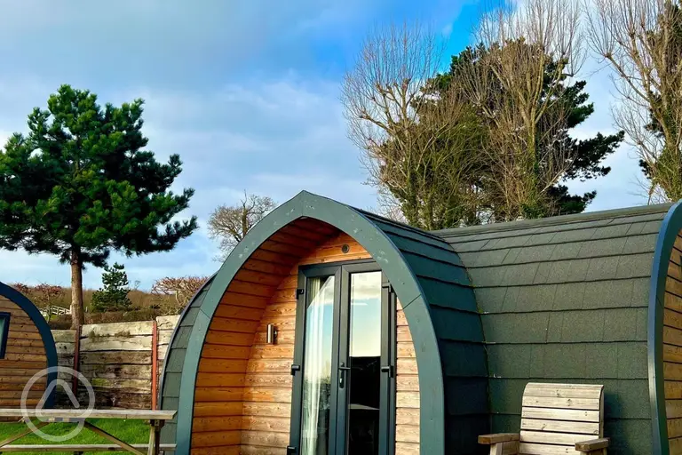 Otter camping pods (four persons)