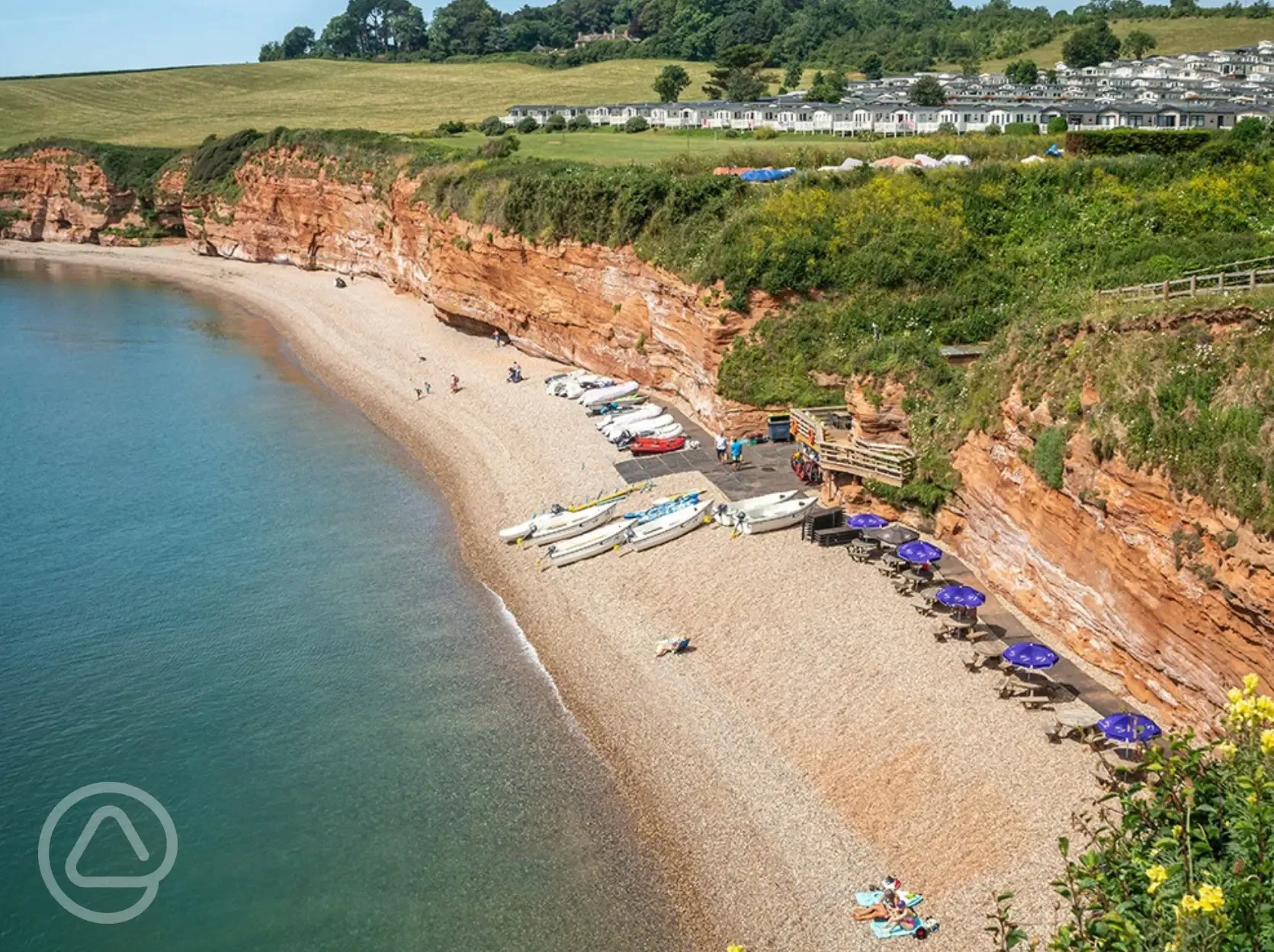 Landram private beach