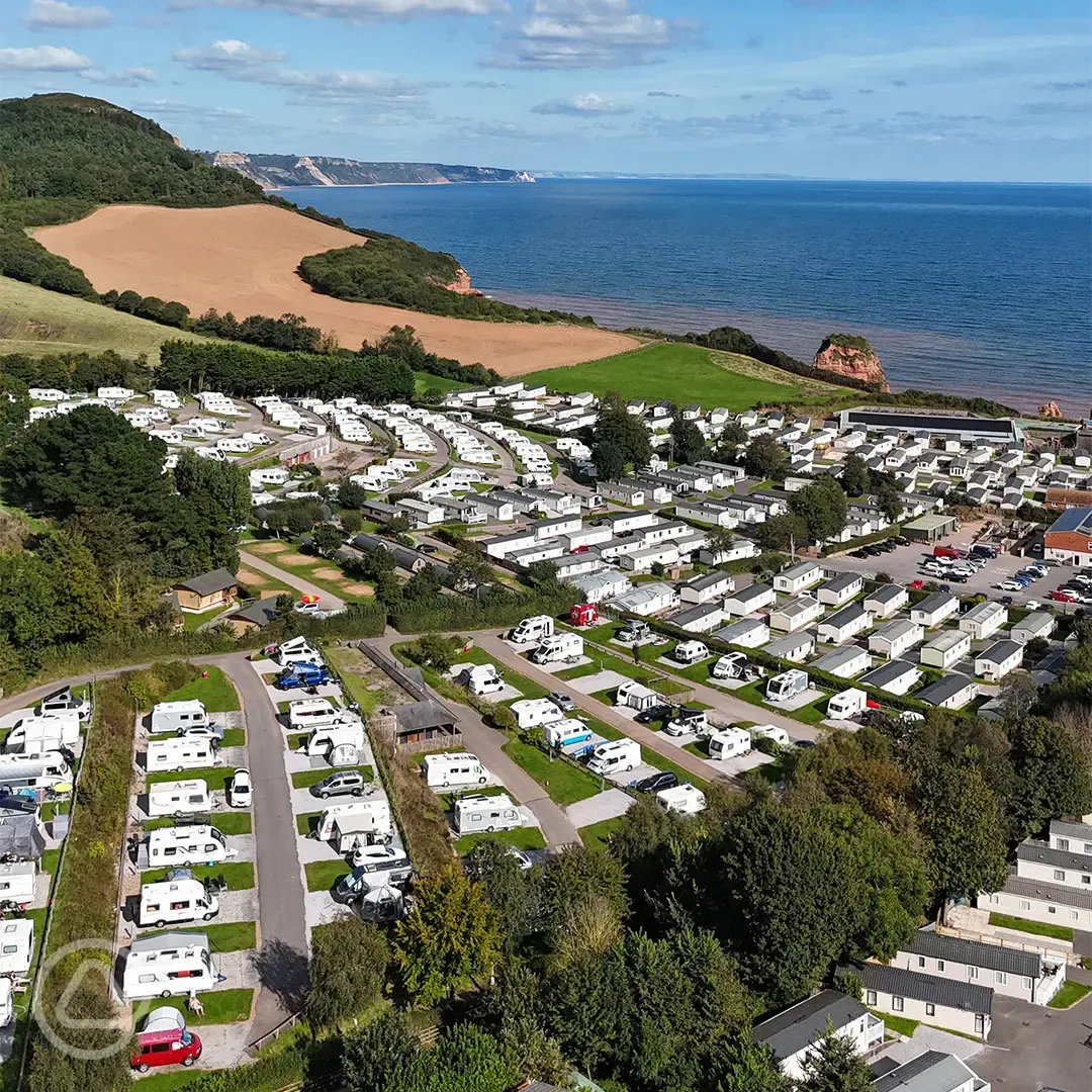 Aerial of the park