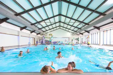 Main indoor swimming pool with optional instructor-led activities