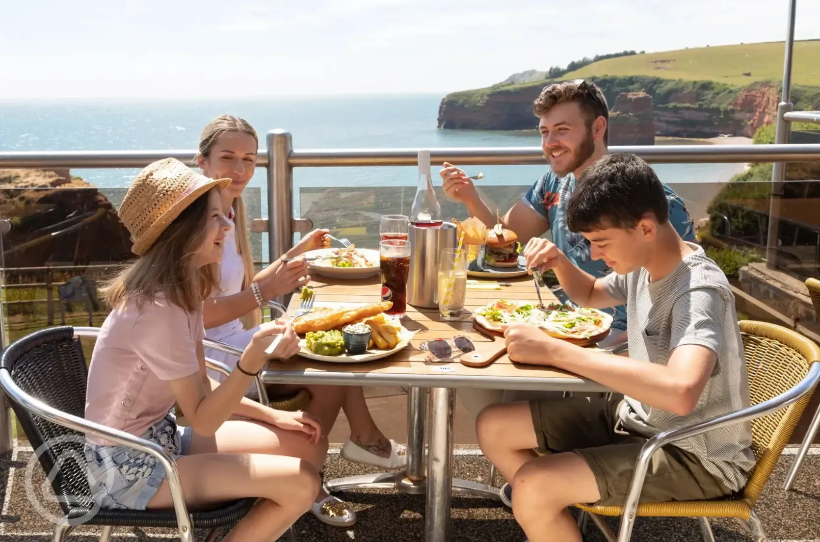 Pebbles restaurant outdoor seating