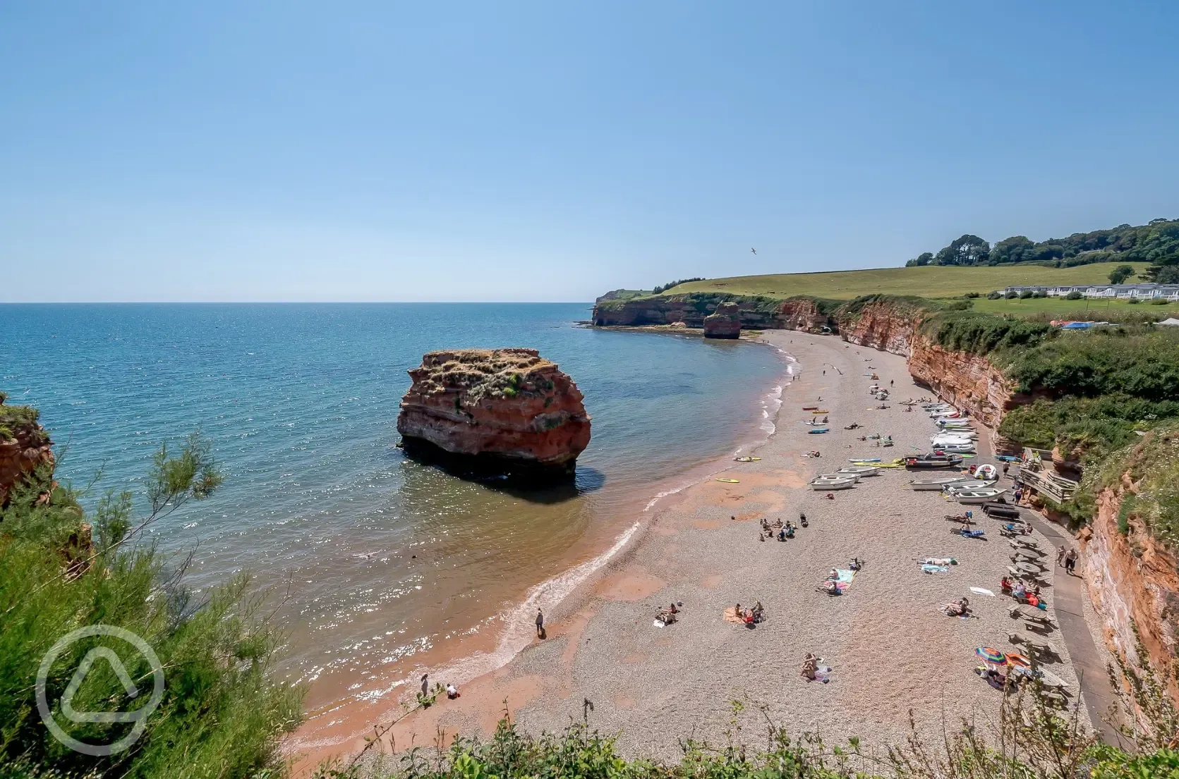 Landram private beach
