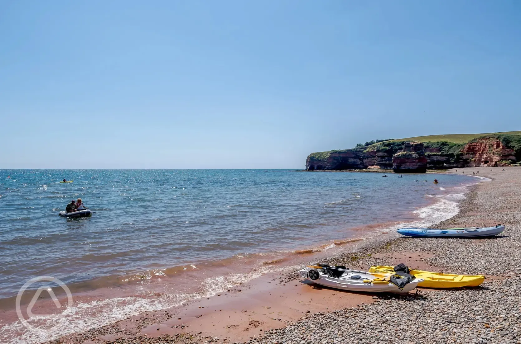 Landram private beach with watersports hire