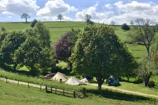 Batcombe Vale Campsite, Shepton Mallet, Somerset Batcombe Vale Campsite, Shepton Mallet, Somerset