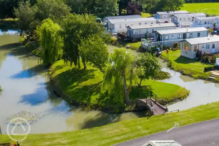Lakeside lodges
