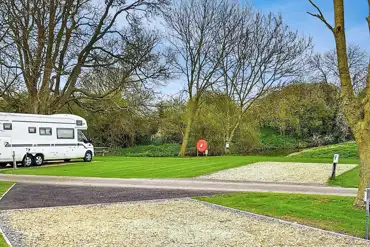 Fully serviced hardstanding pitches - riverside