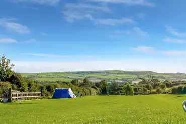 Grass pitches with a view